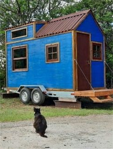 Linda casa sobre rodas